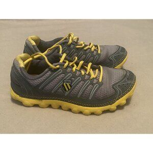 K Swiss Shoes  Men Gray Yellow  Size 6.5 Athletic Running Tennis  Low 02986025